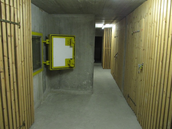 Nuclear bunker under a Swiss apartment building