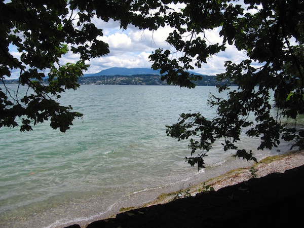 Shore of Lake Geneva