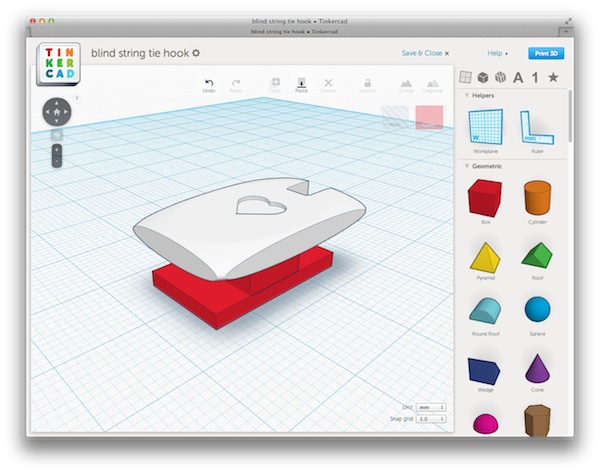 Designed entirely in a browser with TinkerCAD.