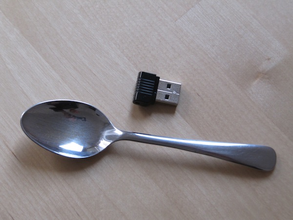 Because a tea spoon is the obvious comparison.