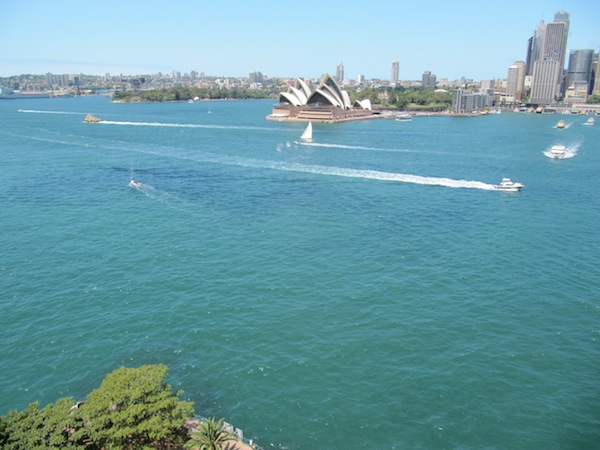 A view across Sydney&rsquo;s harbour