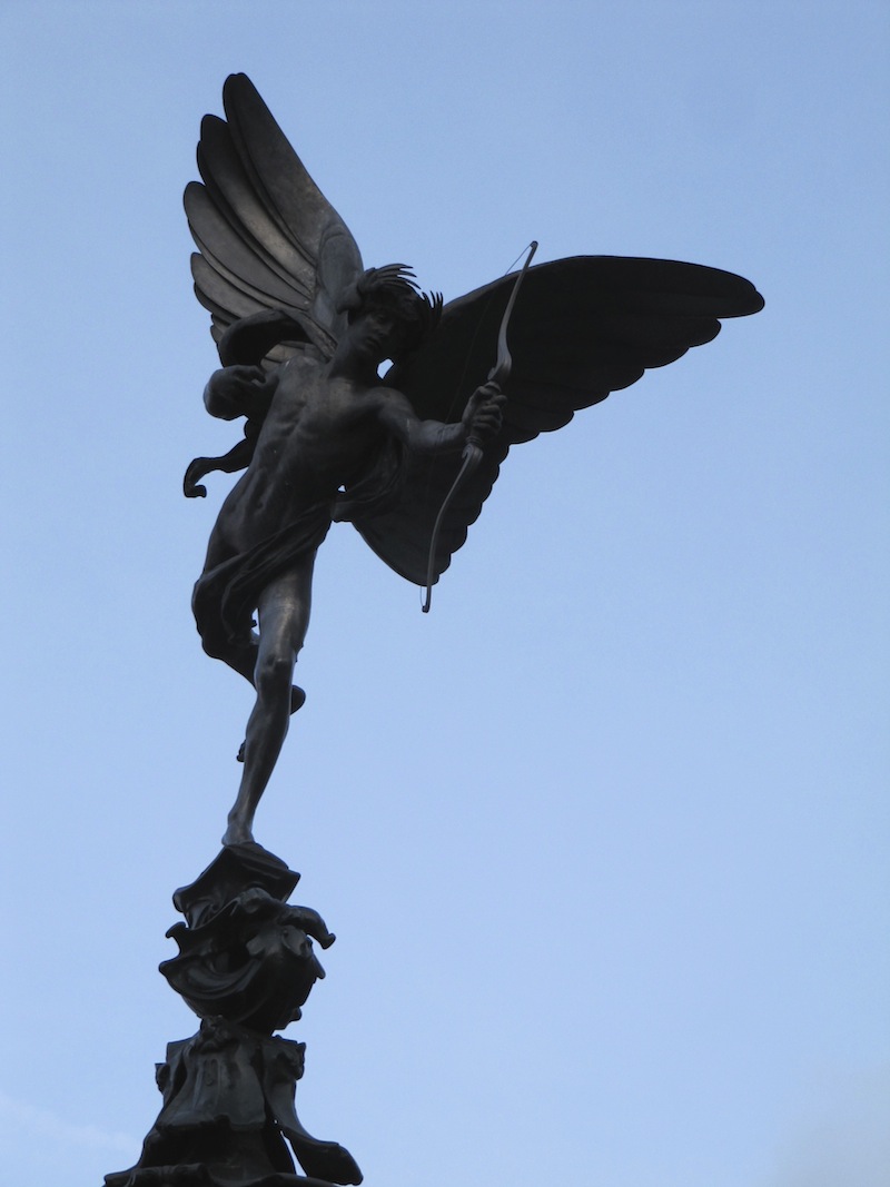 Statue of Eros at Piccadilly Circus