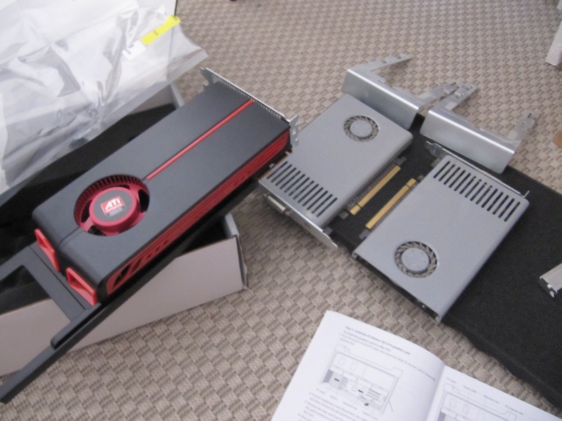 Two Apple NVidia GeForce GT 120 cards removed