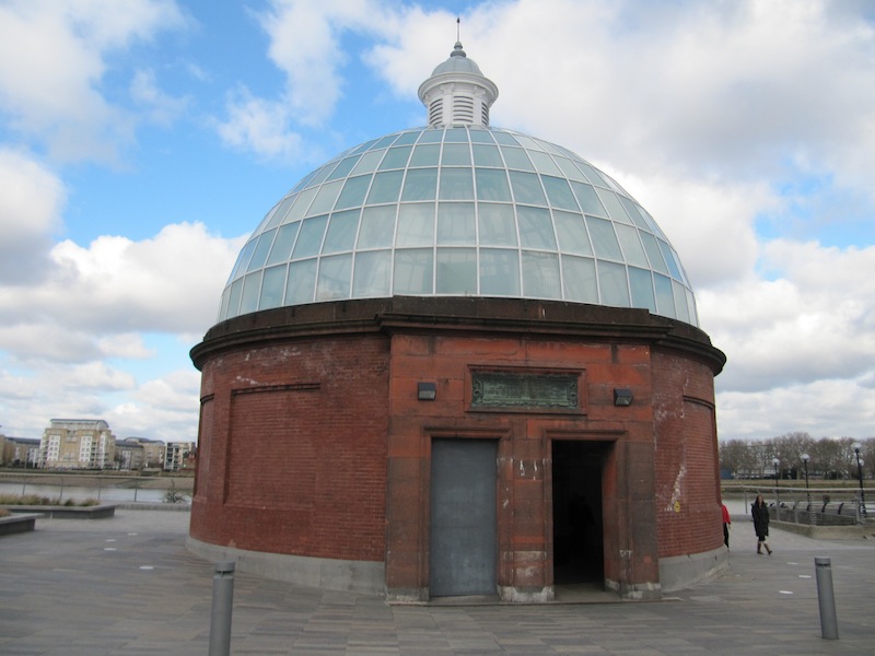 South entrance Greenwich foot tunnel