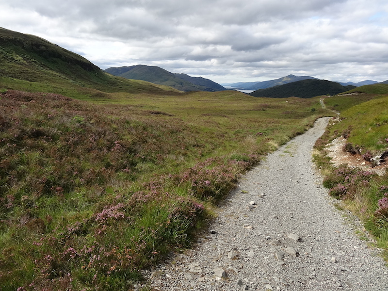 Path leading us on into the highlands