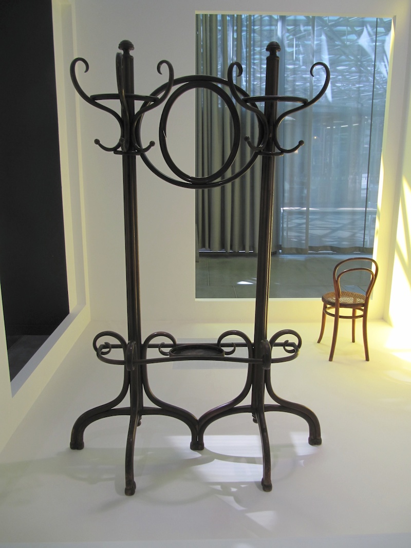 Beautifully curved coat stand