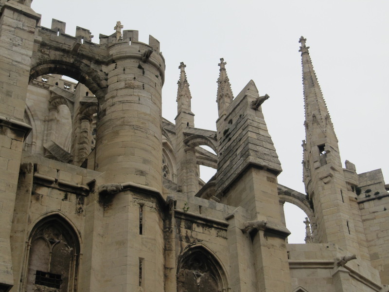 Detail of Narbonne cathedral