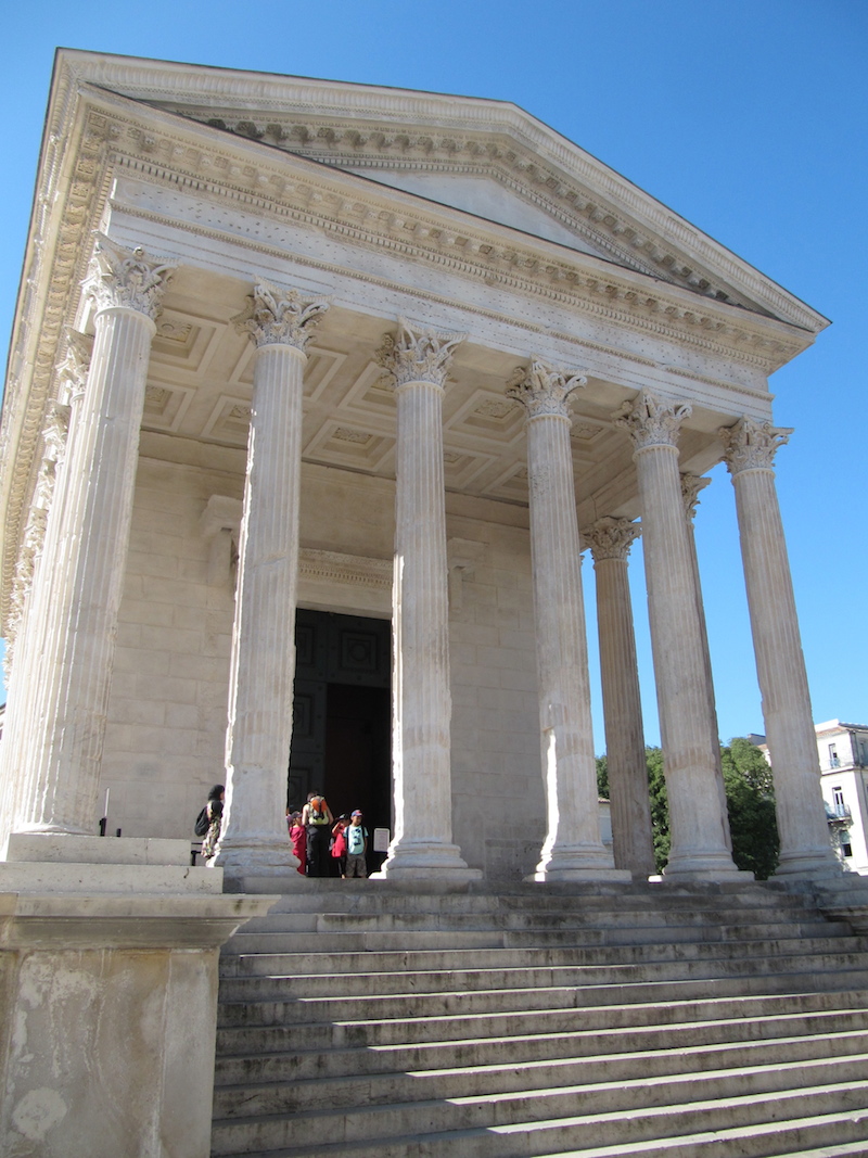 Formally a Roman temple and now a cinema