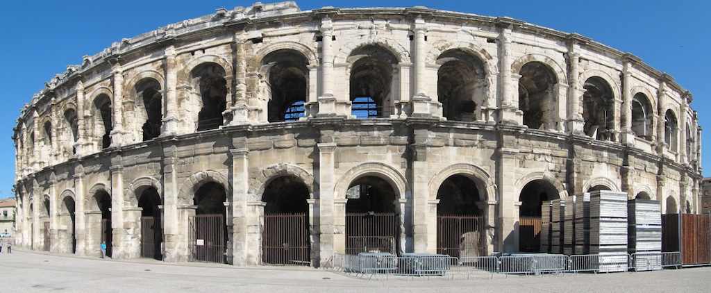 Panorama of the coliseum