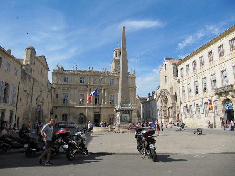 Central square of Arles