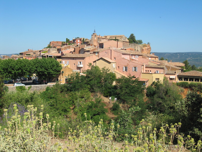 Approaching Roussillon