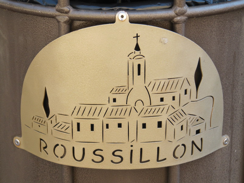 Roussillon punched into metal