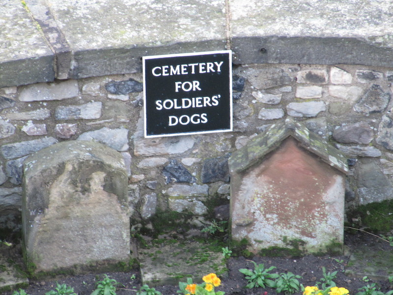 Sign explaining cemetery&rsquo;s purpose