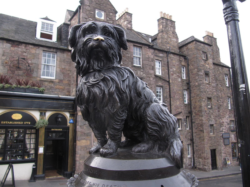 Monument to Greyfriars Bobby