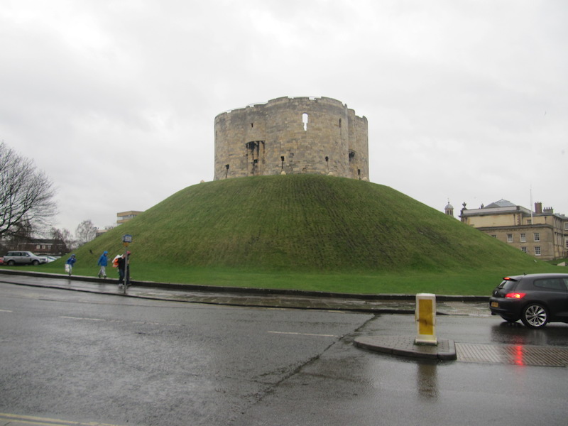 Clifford&rsquo;s Tower, the keep of York Castle