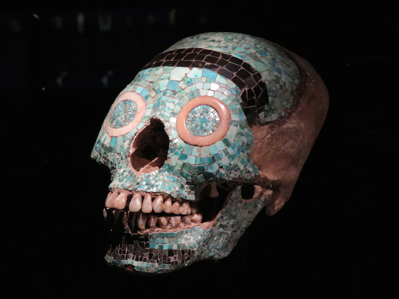 Decorated skull