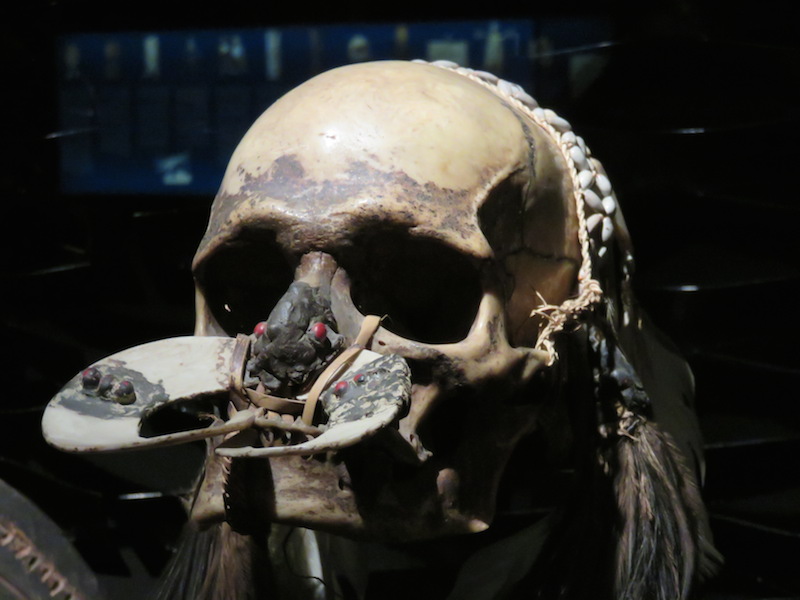 Decorated skull