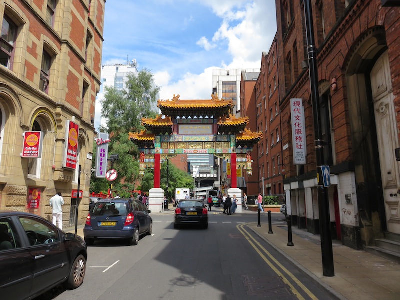 Formal entrance to Manchester&rsquo;s Chinese district