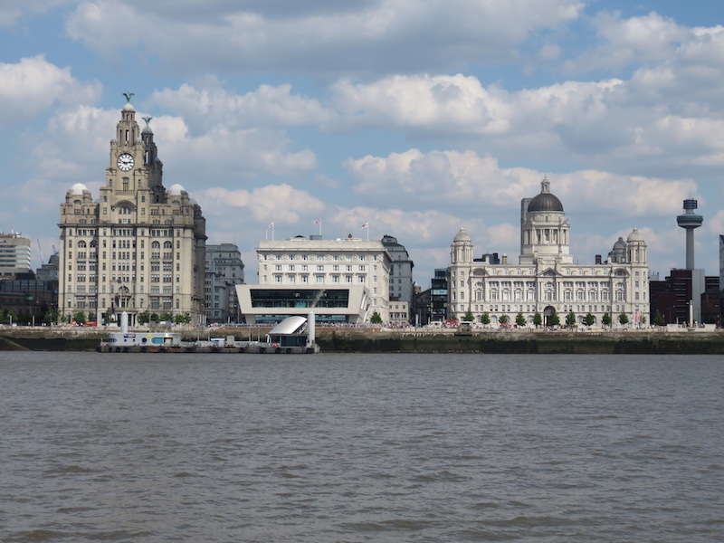 The Three Graces, three iconic Liverpool buildings