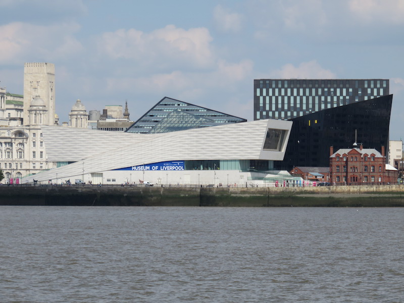 Liverpool Museum seen from the Mersey ferry