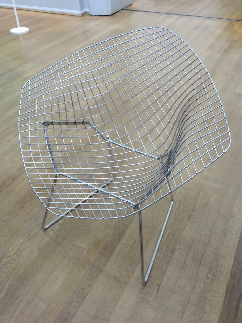 Harry Bertoia, Diamond chair, model no 421, designed or Knoll, 1950 – 1952