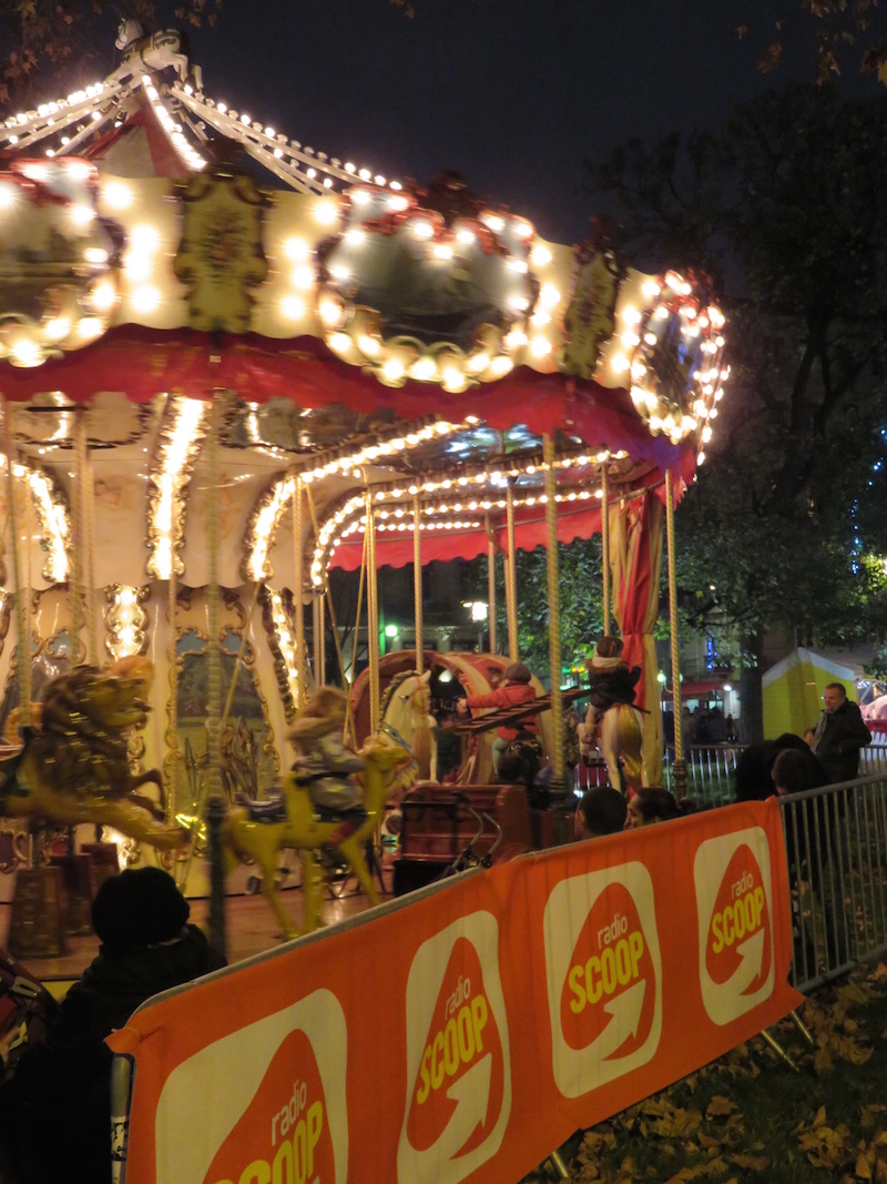 Every French event requires a carousel.
