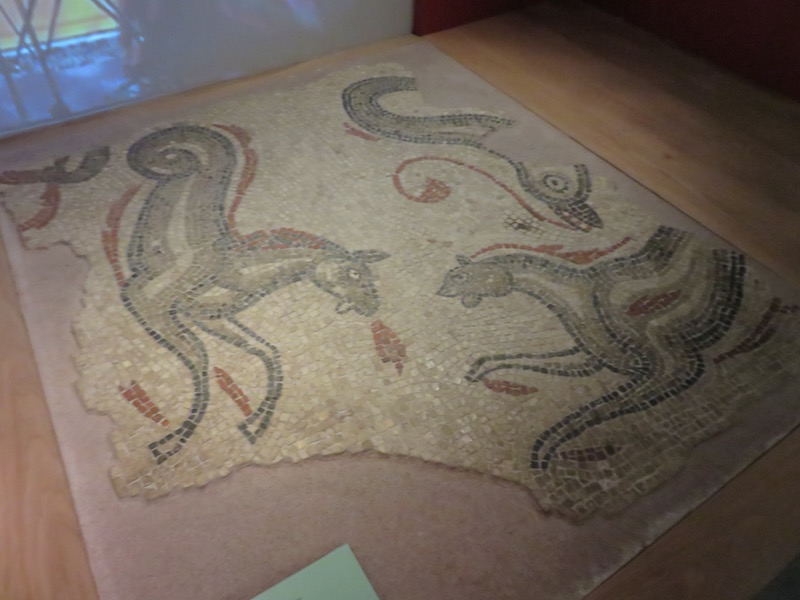 Mosaic roman floor
