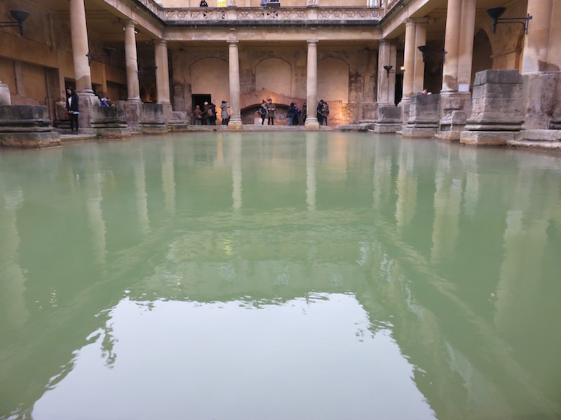 Roman bath in Bath, United Kingdom