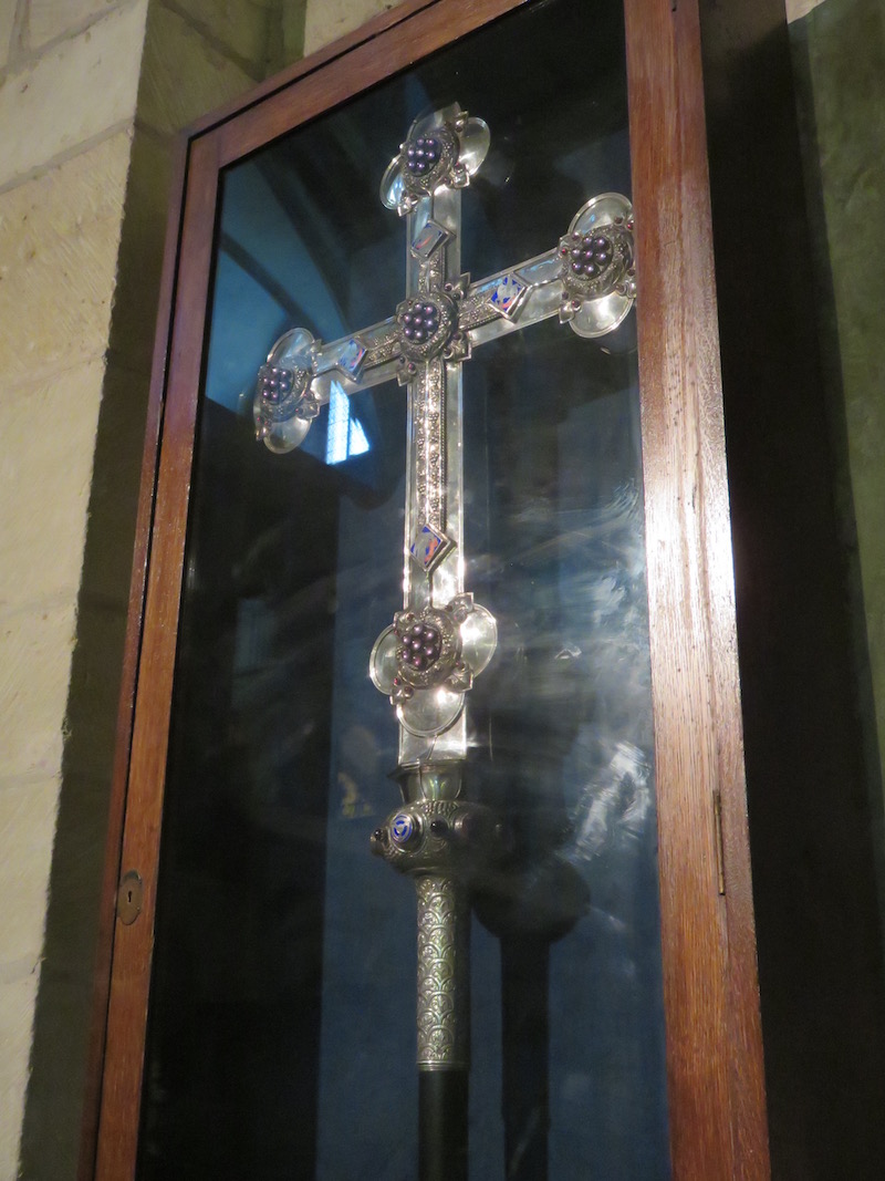 Processional cross used for the coronation of Queen Elizabeth II in 1953