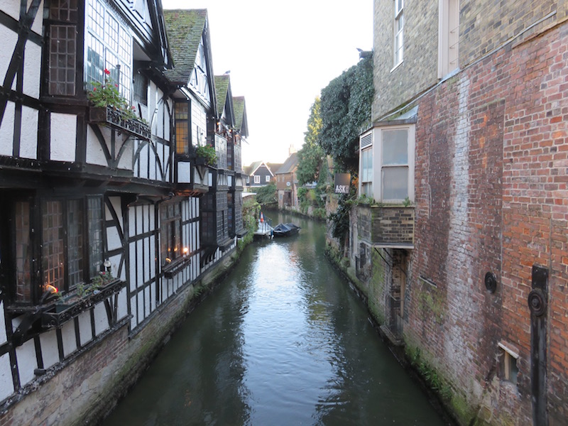 Waterway passes through Canterbury.