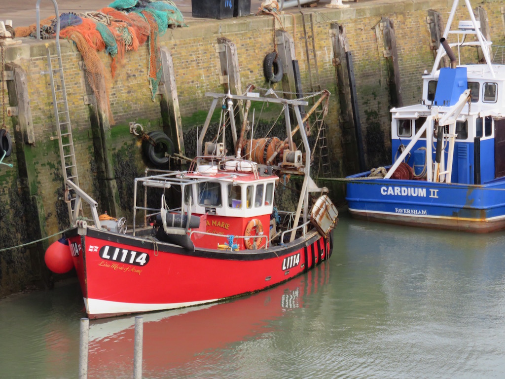 Fishing boat in Whitstable