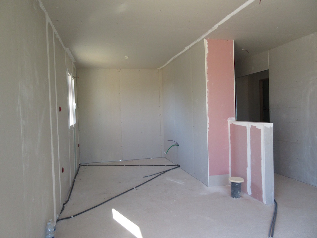 Build week 33: Most of the plasterboard is done now
