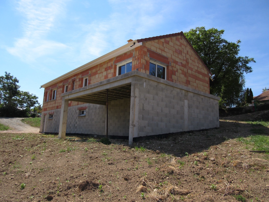 Build week 30: The back of the house and garden