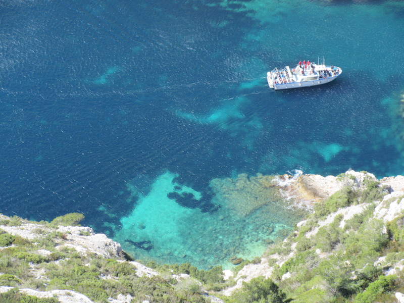 Colours of the calanques