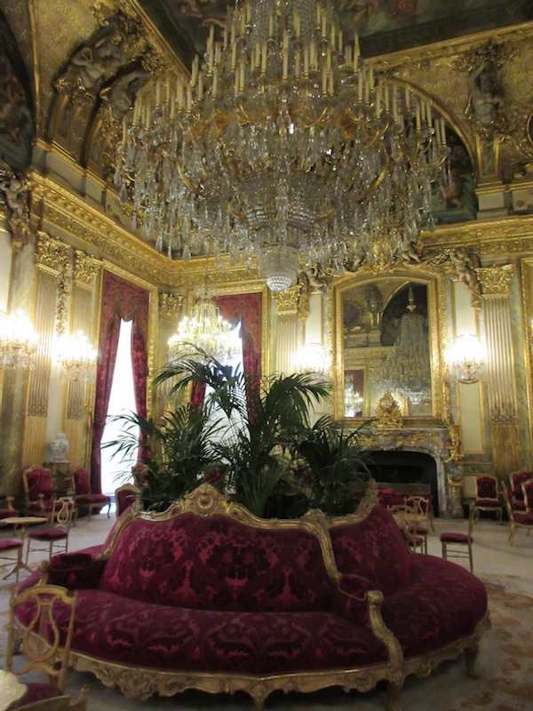 Napoleon III apartments in the Louvre